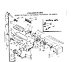 Kenmore 1067668640 icemaker parts diagram