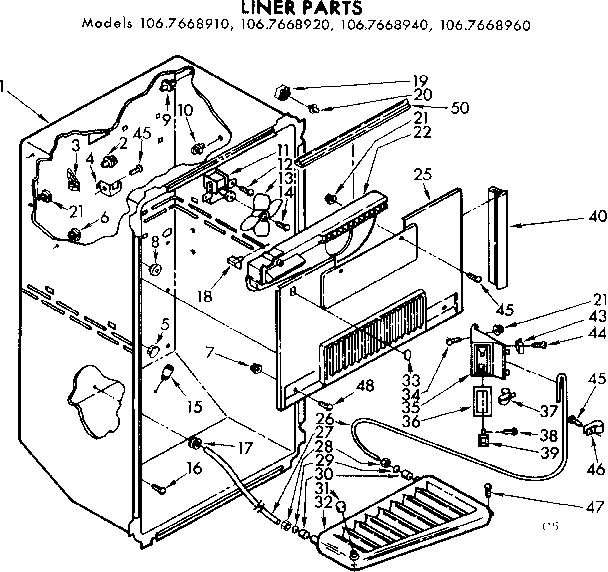 Liner parts