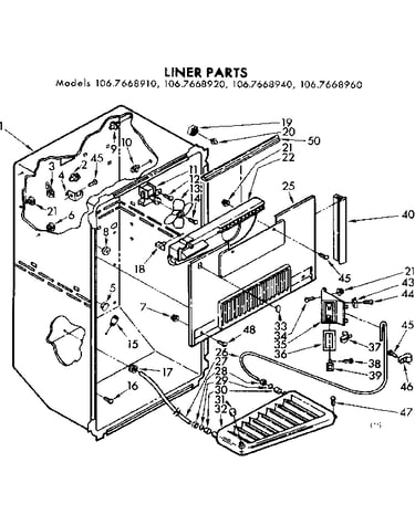 Liner parts