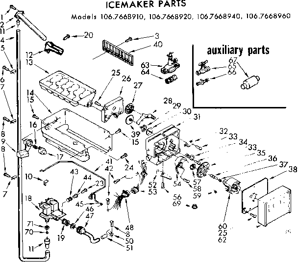 Icemaker parts
