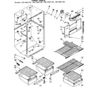 Kenmore 1067669160 liner parts diagram