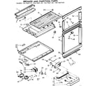 Kenmore 1067669160 breaker and partition parts diagram