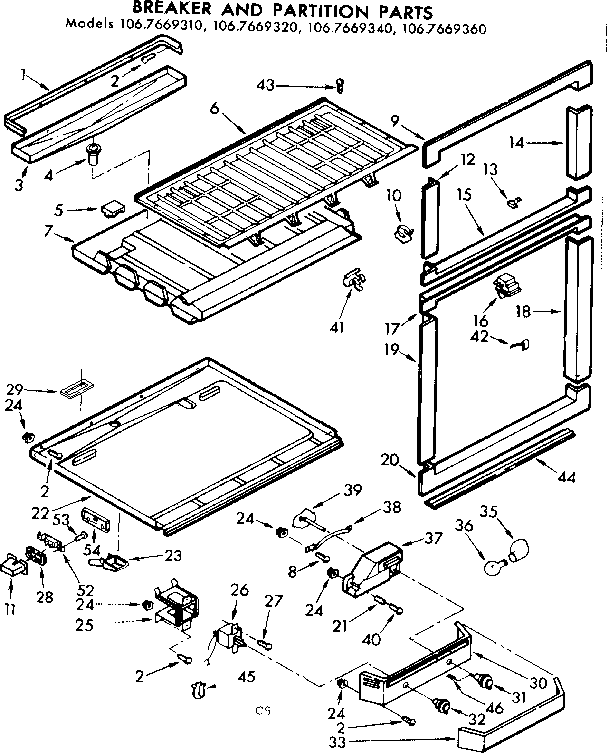 BREAKER & PARTITION PARTS