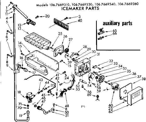 ICEMAKER PARTS