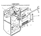 Kenmore 1067669520 liner parts diagram
