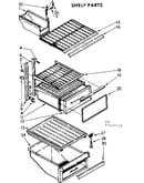 Shelf parts