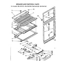 Kenmore 1067669520 breaker & partition parts diagram