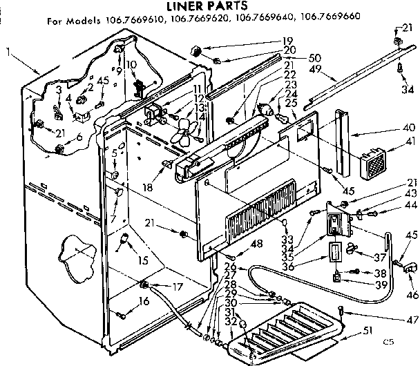 Liner parts