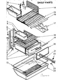 Shelf parts