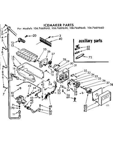 Icemaker parts
