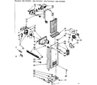 Kenmore 1067670211 air flow and control parts diagram