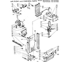 Kenmore 1067670520 air flow and control parts diagram