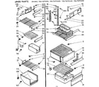 Kenmore 1067670560 liner parts diagram