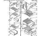 Kenmore 1067670562 liner parts diagram