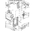 Kenmore 1067670611 air flow and control parts diagram