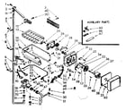 Kenmore 1067670621 icemaker parts diagram