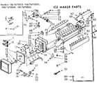Kenmore 1067670820 ice maker parts diagram