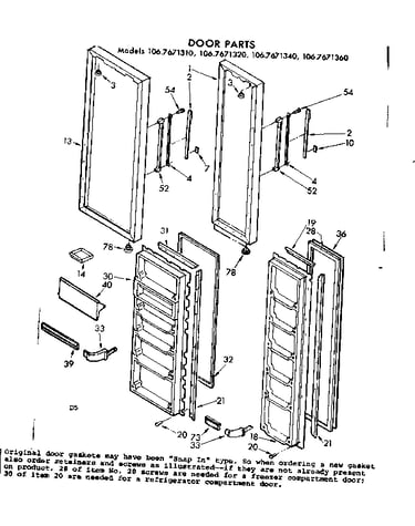 Door parts