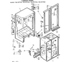 Kenmore 1067671910 cabinet parts diagram
