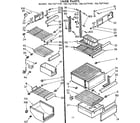 Kenmore 1067671910 liner parts diagram