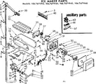 Kenmore 1067671960 ice maker parts diagram