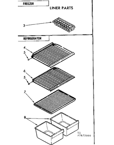 Liner parts