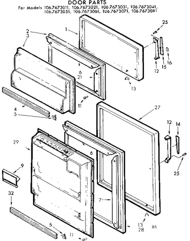 Door parts