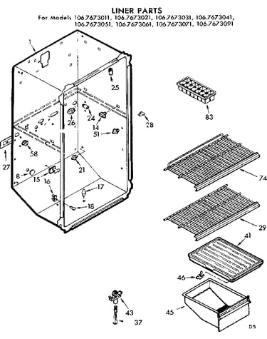 Liner parts