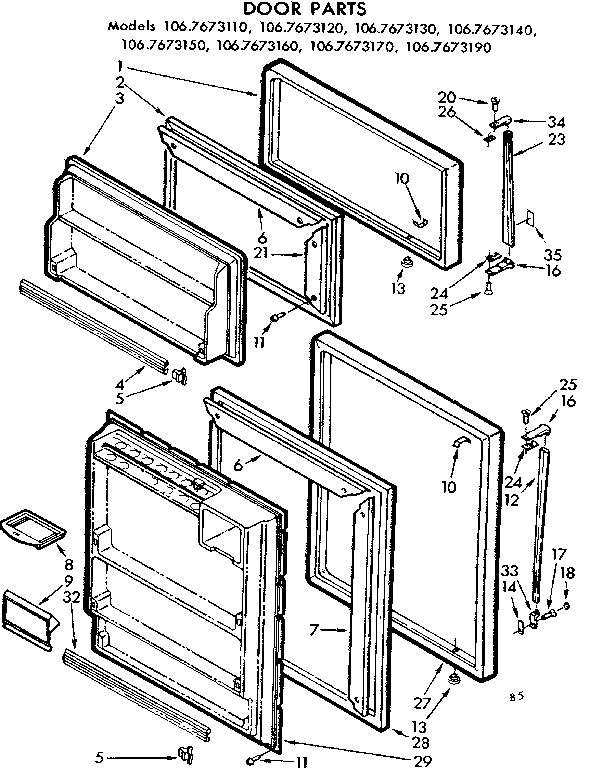 Door parts