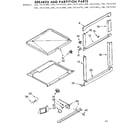Kenmore 1067674360 breaker and partition parts diagram