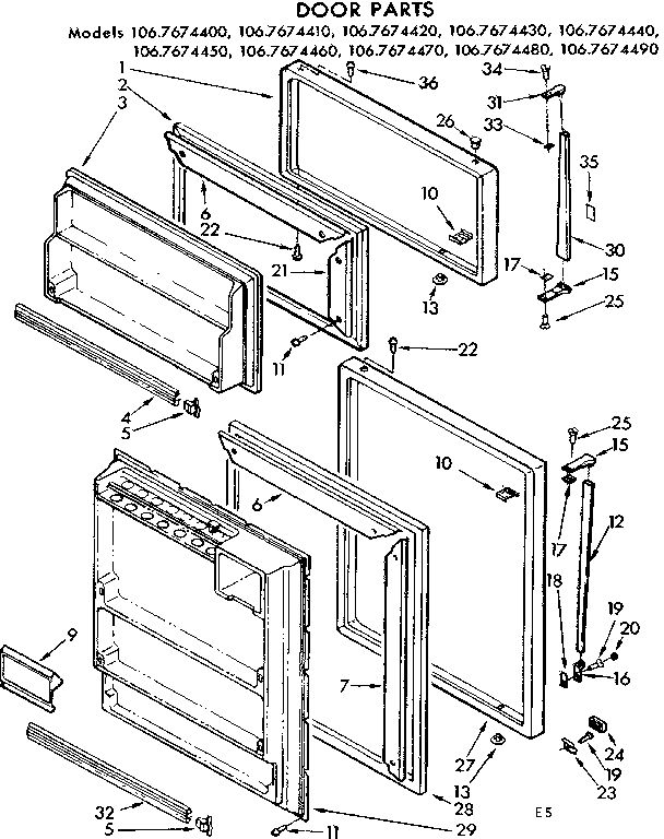 Door parts