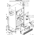 Kenmore 1067675210 cabinet parts diagram