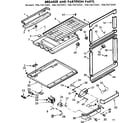 Kenmore 1067675311 breaker and partition parts diagram