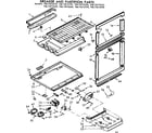 Kenmore 1067675590 breaker and partition parts diagram