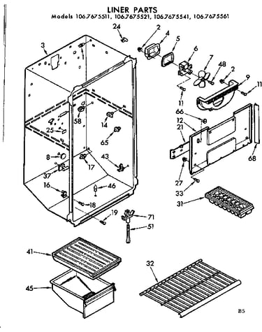 Liner parts