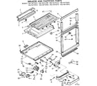 Kenmore 1067675532 breaker and partition parts diagram