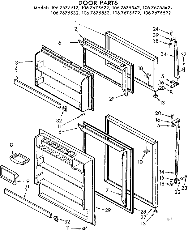 Door parts