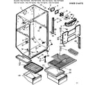 Kenmore 1067675660 liner parts diagram