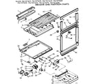 Kenmore 1067675640 breaker and partition parts diagram