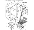 Kenmore 1067675642 liner parts diagram