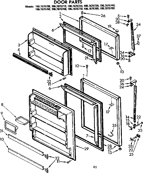 Door parts