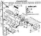 Kenmore 1067675701 icemaker parts diagram