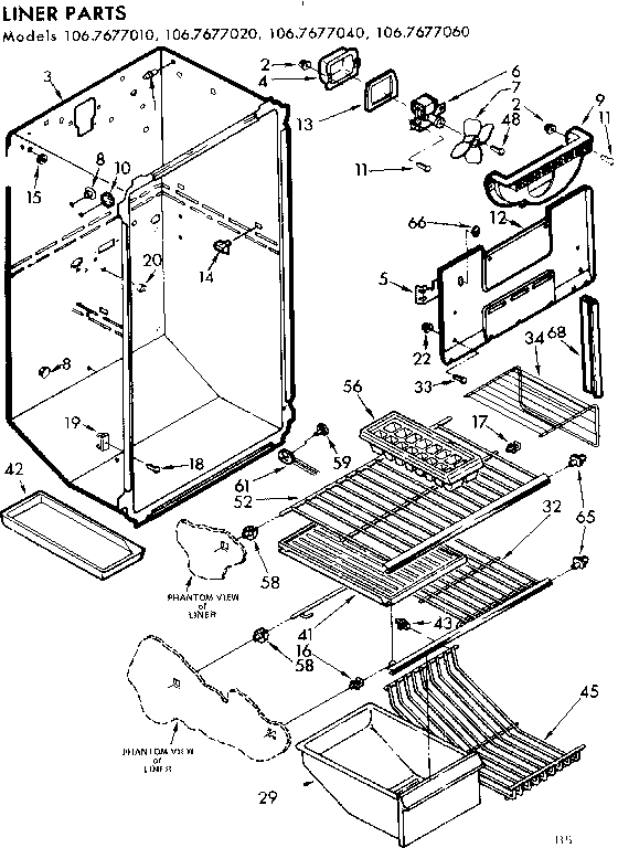 Liner parts