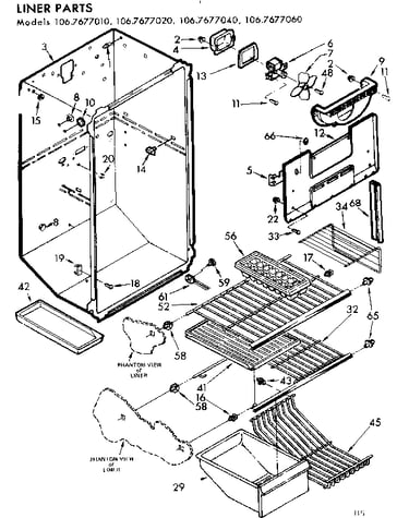 Liner parts