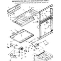 Kenmore 1067677160 breaker and partition parts diagram