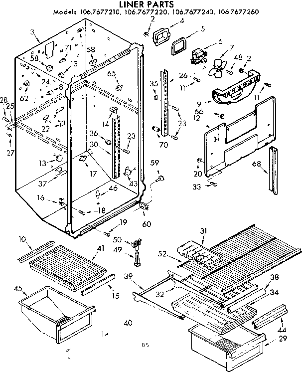 Liner parts