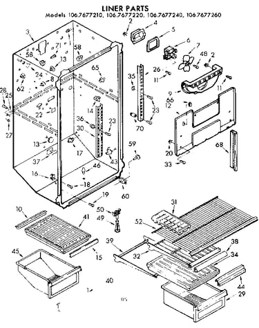 Liner parts