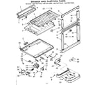 Kenmore 1067677220 breaker and partition parts diagram