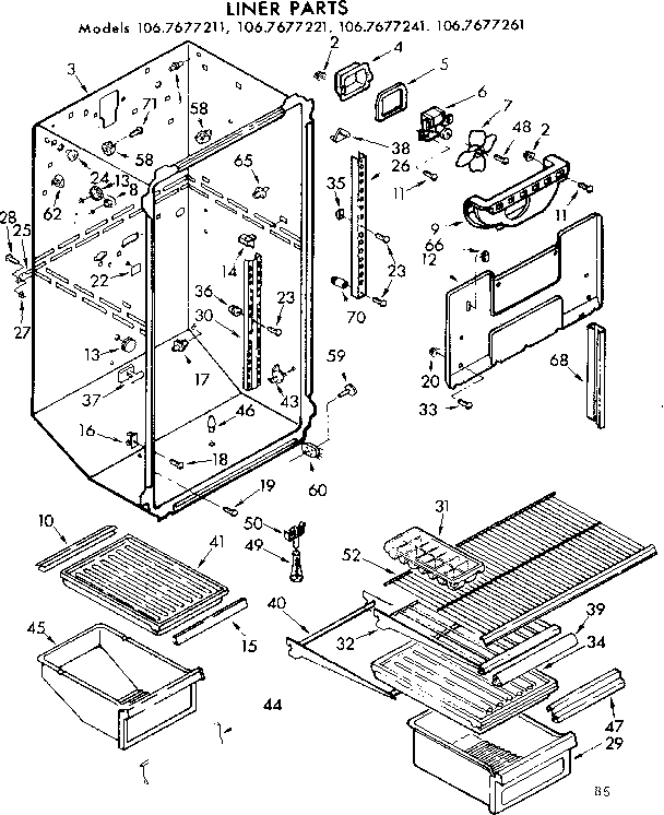 Liner parts