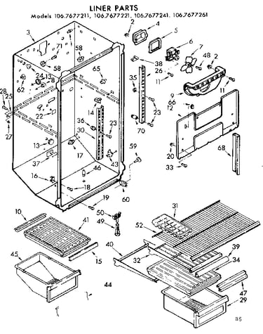 Liner parts